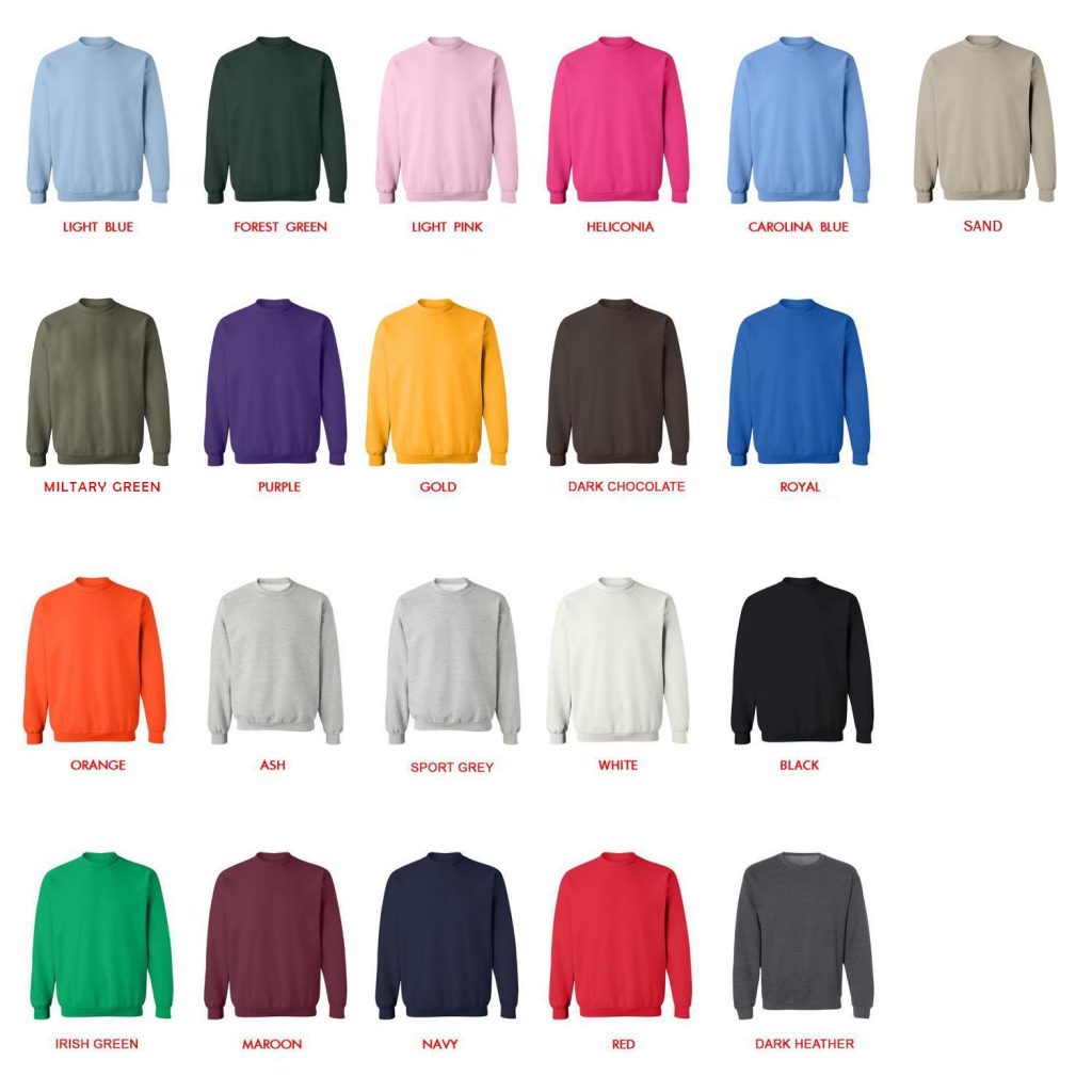 sweatshirt color chart - Balatro Merch